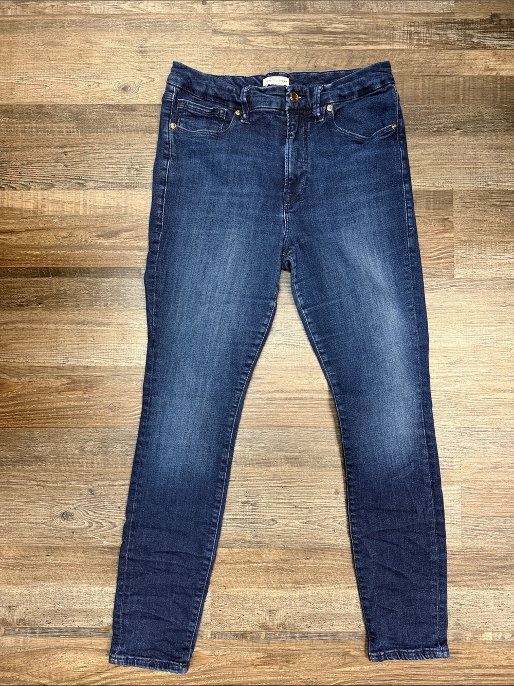 Good American Good Legs Skinny Denim Dark Wash Jeans SIZE 12/31